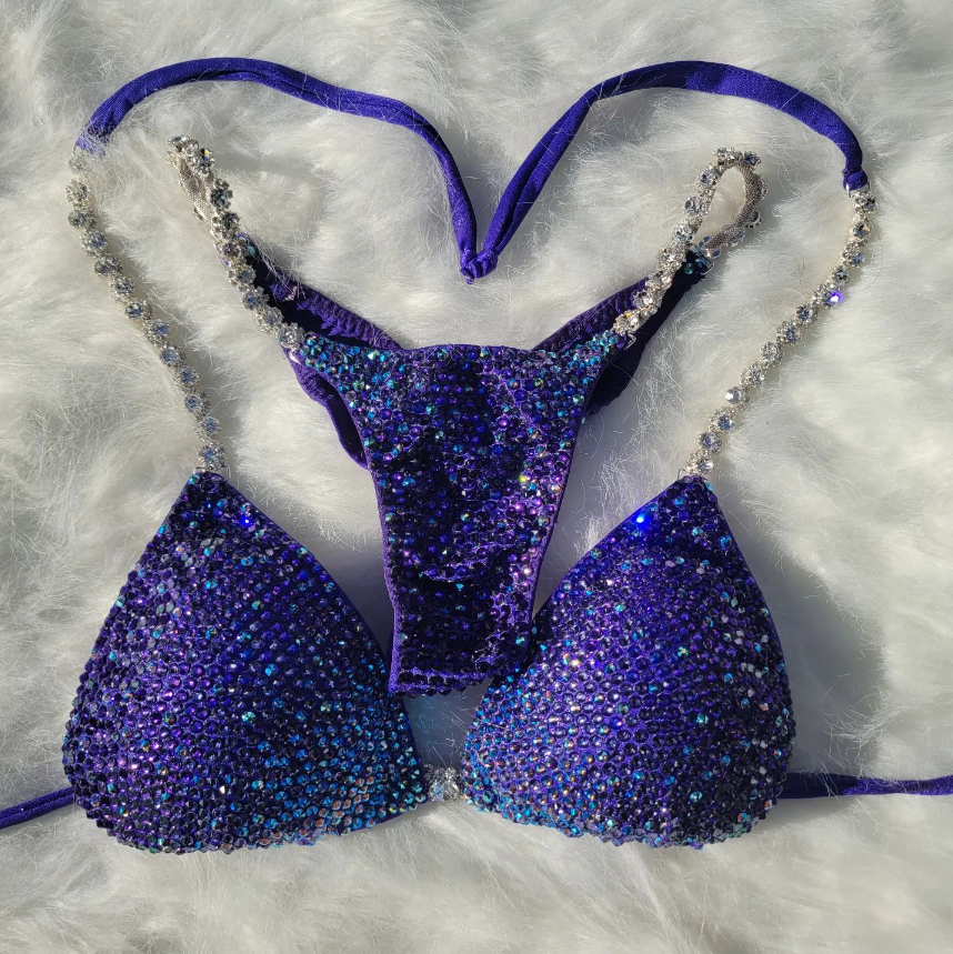 5 color Ombre Custom Bikini