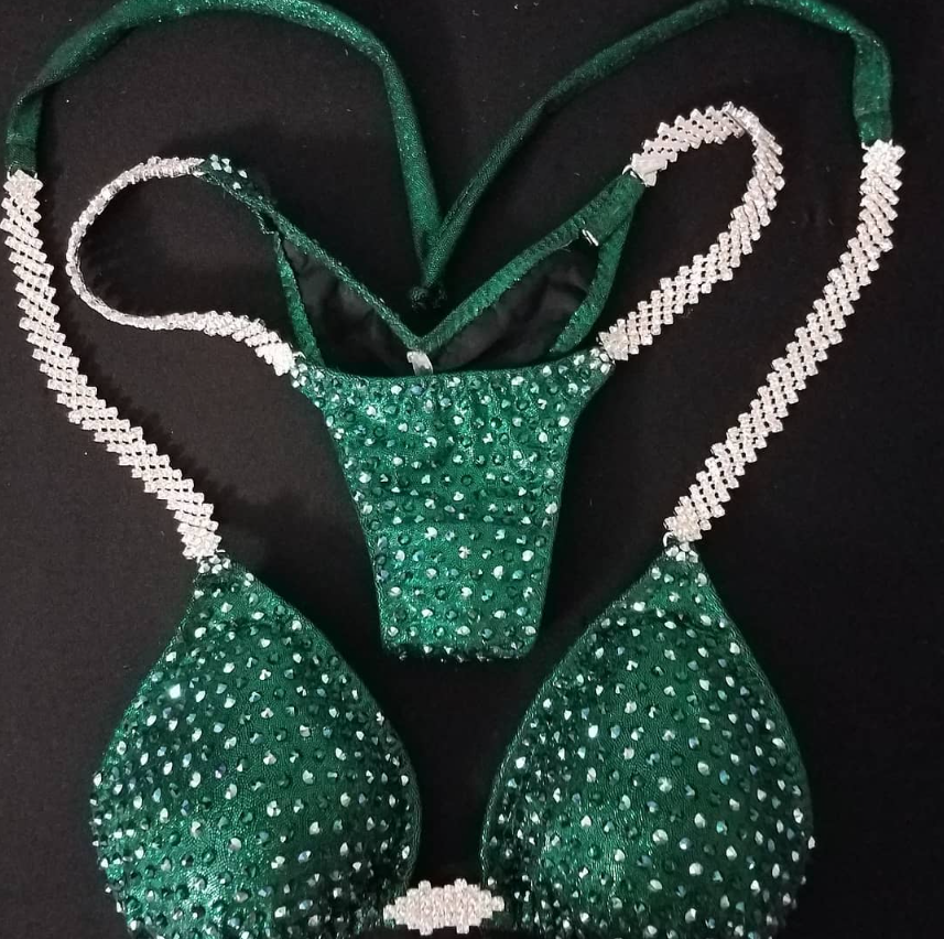 Two-Tone Scatter Custom Bikini